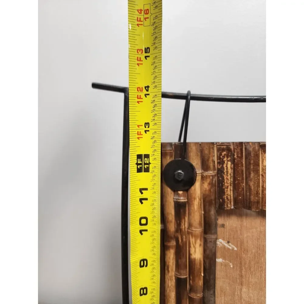 Rustic Farmhouse Bamboo Nautical Picture Frame Stand 4